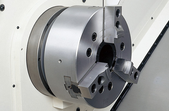 Rigid spindle for fast, heavy-duty turning