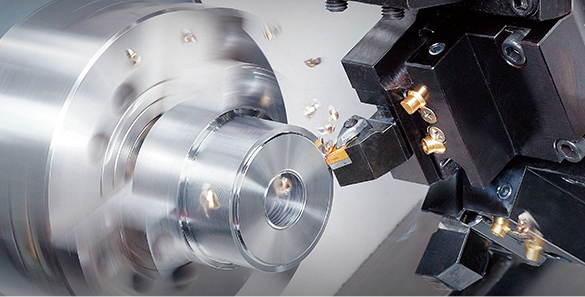 Productivity is increased with powerful machining and quick machine movements