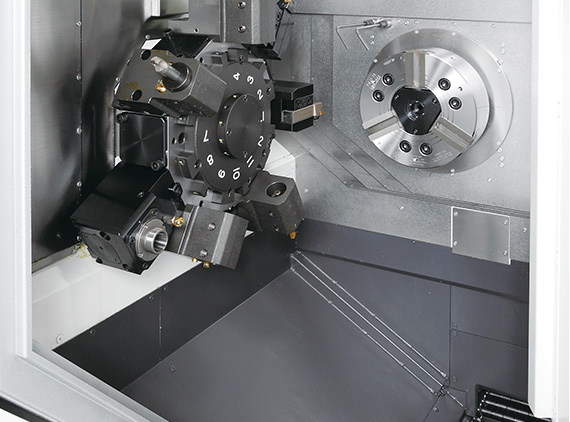 Productivity improved with significantly stronger spindle