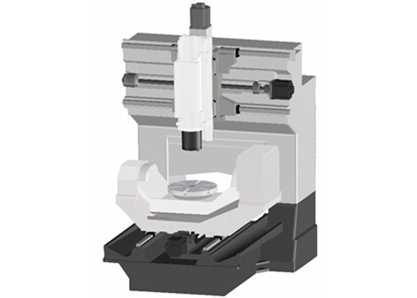 High-rigidity double-column construction adopted from proven double-column machining centers.