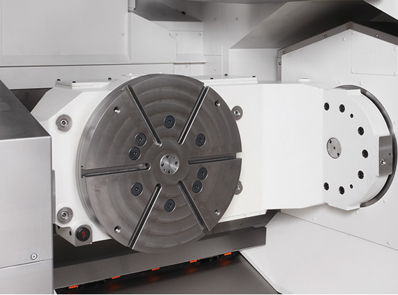 Highly rigid trunnion table supports high-accuracy 5-axis machining