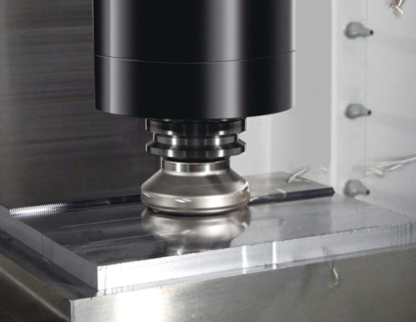 Highly efficient machining of die/mold and semiconductor manufacturing equipment parts