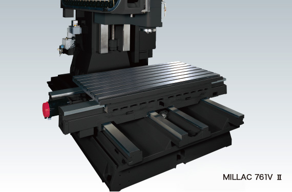 Reliable, highly rigid construction allows for high-speed, heavy-duty cutting