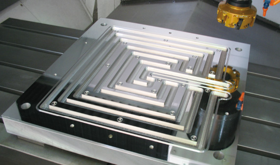 Parts machined with higher quality 