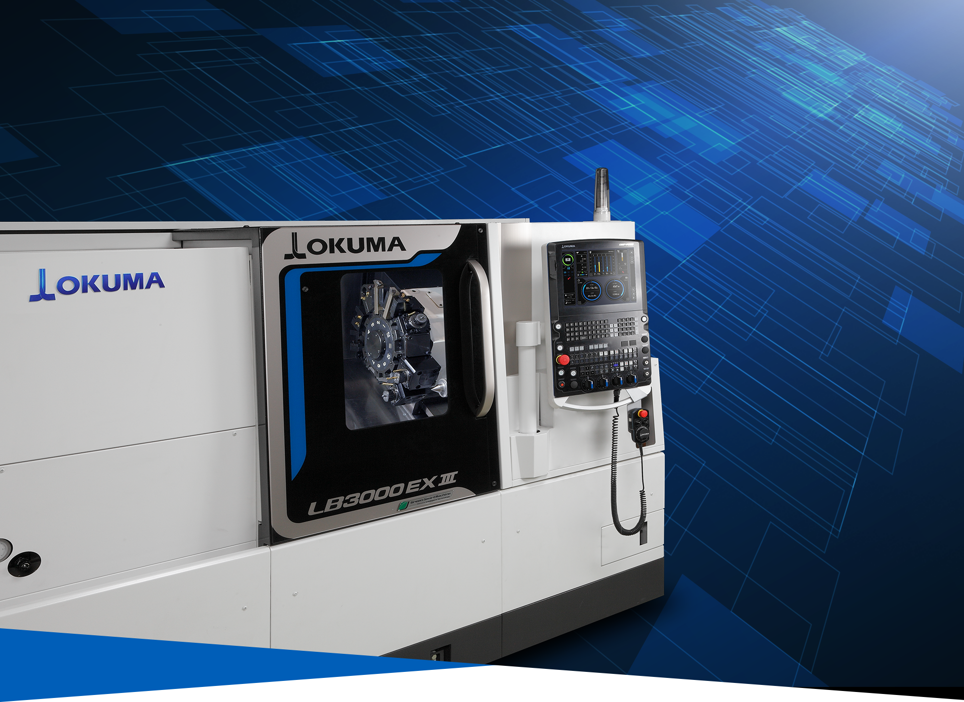 From the high functionality of a single machine to optimization of an entire factory The future of manufacturing offered by the LB3000 EX Ⅲ