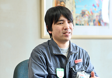 生産部 製造課 課長 千葉 貴広 様