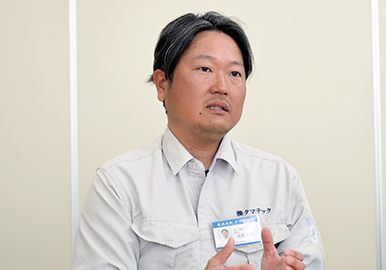 第三製造課 係長 渡邊 裕季 様