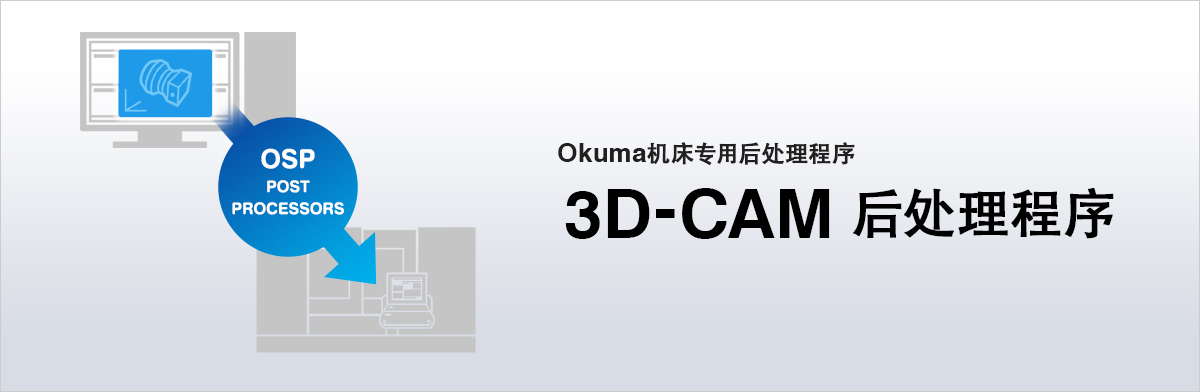 OKUMA机床用后处理程序 3D-CAM后处理程序