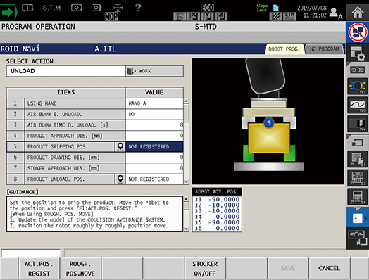 机器人简易操作工具“ROID Navi”