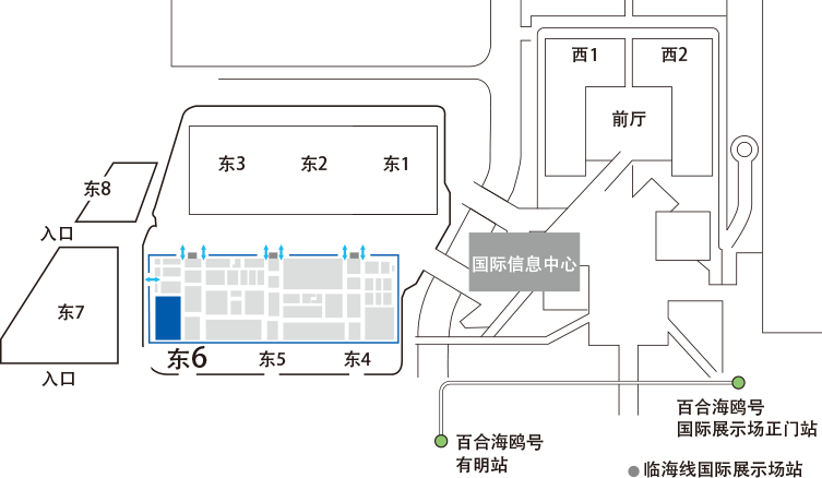 会场地图