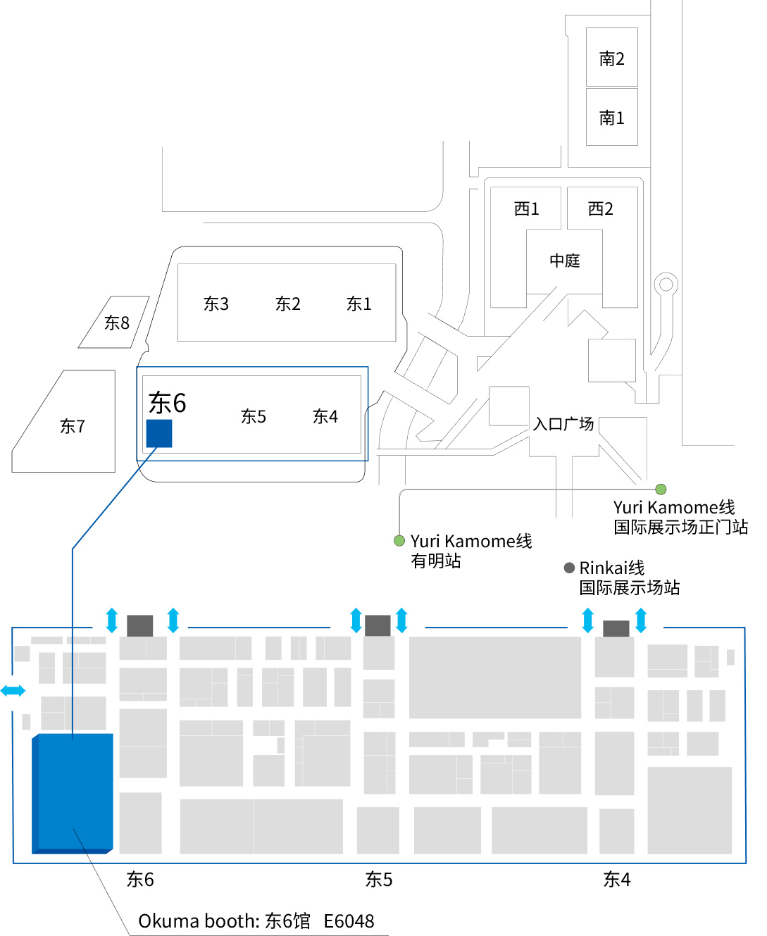 会场地图