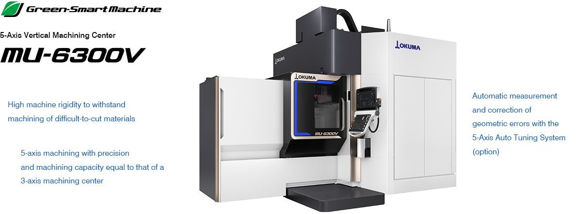 5-Axis Vertical Machining Center MU-6300V