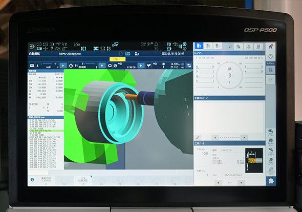 The Collision Avoidance System eliminates risks of collisions and greatly reduces time required for preparation and machining of first-time parts.