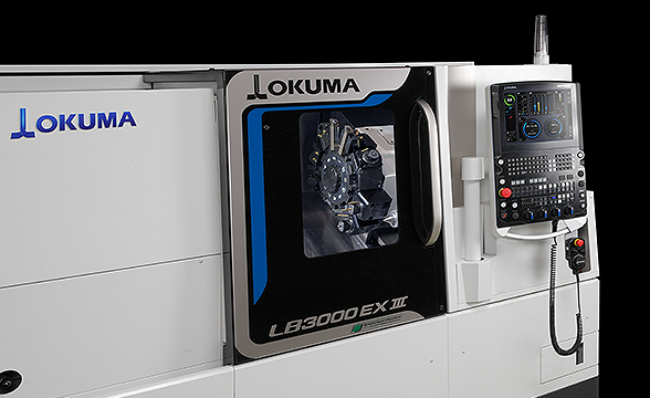 Representing Okuma's best-selling machine