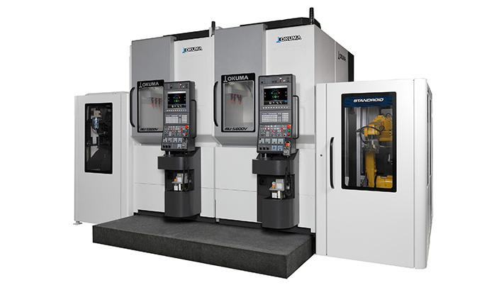 5-axis machining center + STANDROID