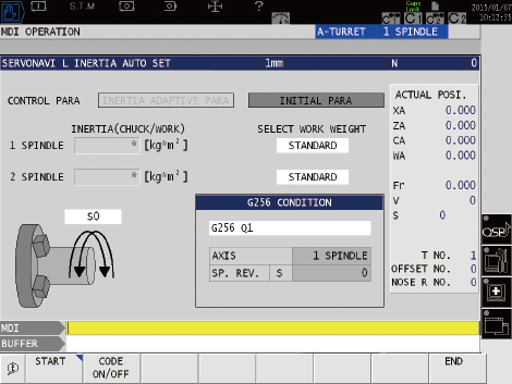 Settings and motions