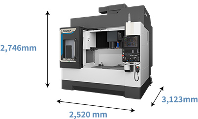 Vertical machining center