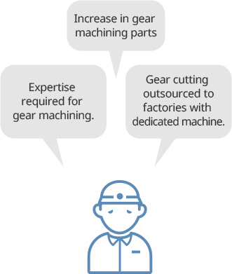 The high-accuracy gear machining process is integrated easily with 5-axis machining centers.