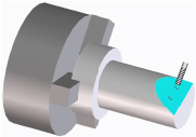Machining of inclined surfaces
