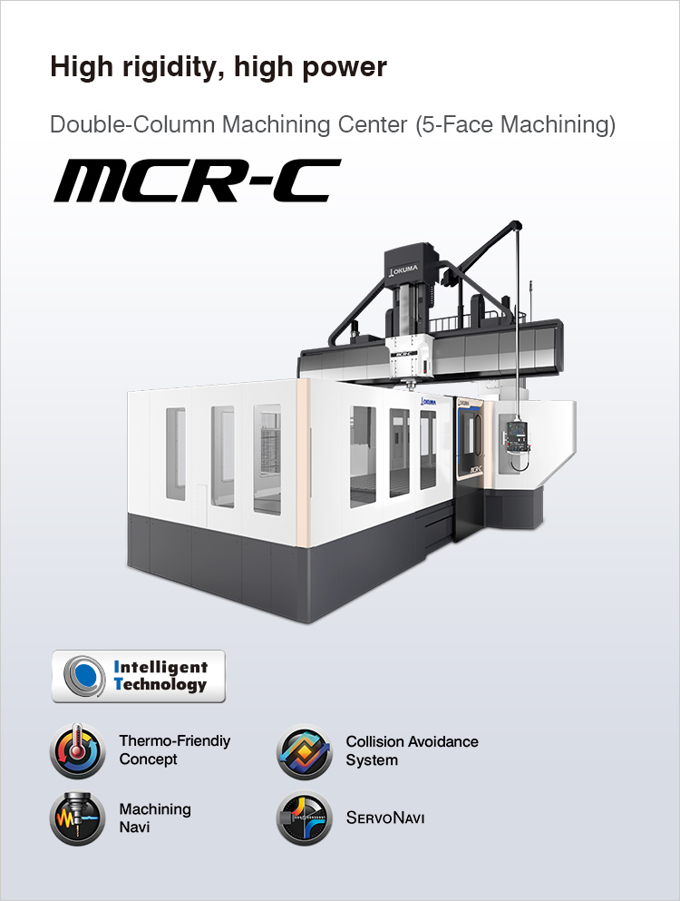 Double-Column Machining Center MCR-C | PRODUCTS | OKUMA CORPORATION