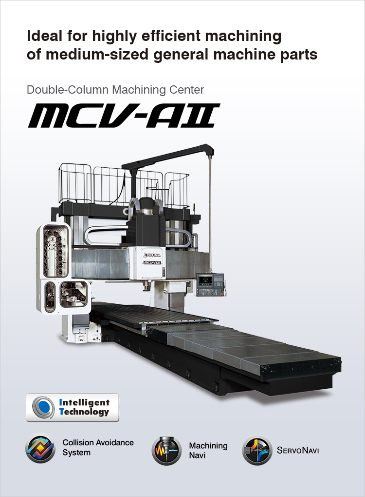 Double-Column Machining Center MCV-AⅡ | PRODUCTS | OKUMA CORPORATION