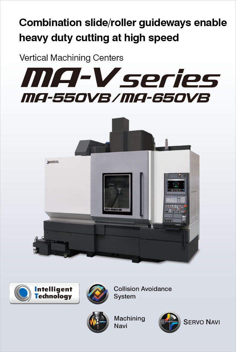 Vertical Machining Center MA-V series | PRODUCTS | OKUMA CORPORATION