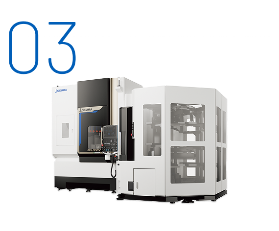 5-Axis Vertical Machining Center MU-350V + AWC