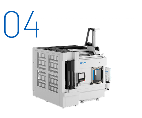 5-Axis Horizontal Machining Center MU-250H + AWC