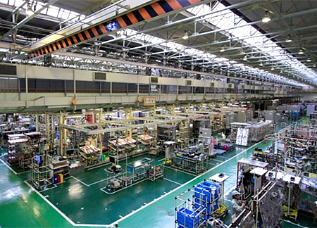Hitachi's futuristic factory at the Omika Works plant