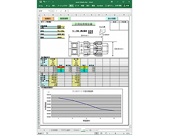 Read the measurement into the measuring worksheet.A test chart will be generated automatically.