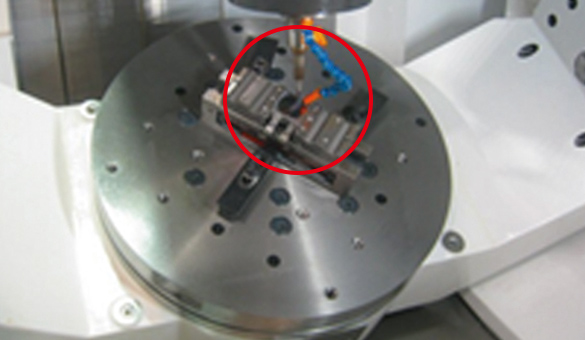 (MU-6300V actual data) Near table center
