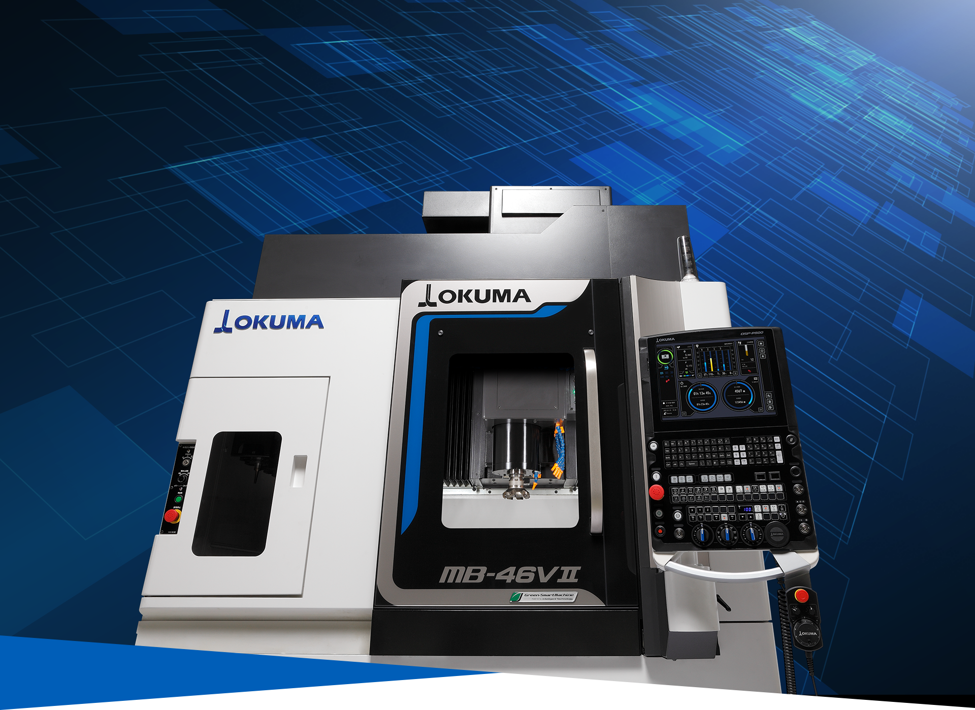 The best-selling machine that continues to evolve The MB-46V Ⅱ is the future of manufacturing