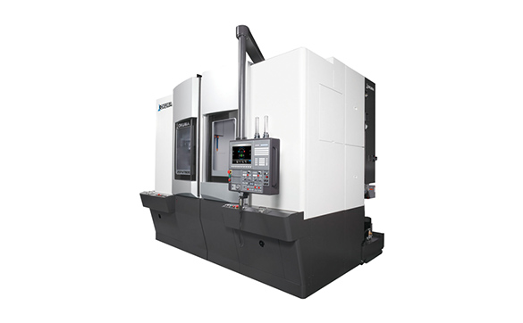 High productivity achieved with a machine that can handle the workload of two machines, the 2SP-V760EX