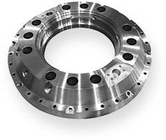 Large flange component