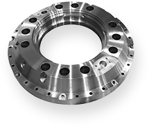 Large flange component