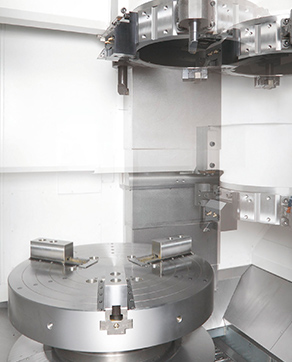 The workpiece is in close contact under its own weight
Reducing distortion of workpieces caused by chucking force V920EX