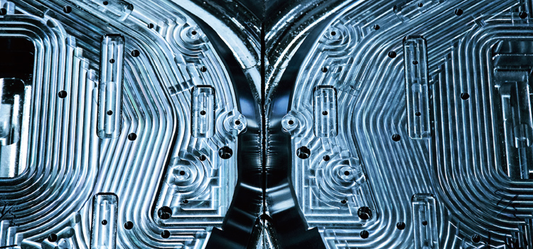 Weatherstrips molds are joint type, one-by-one overlapping assemblies of highly accurate 1 μm thin elements requiring advanced three-dimensional machining.